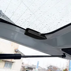 送料無料 三菱 デリカミニ DELICA MINI 専用 アンテナ保護カバー 2枚セット マットブラック仕様 スタイリッシュ 内装 アクセサリー ドレスアップパーツ