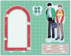 【新品】アクリルスタンド・アクリルパネル [新品] 柿本健＆田中優也(放課後ver.) はなげのまい先生 描き下ろし アクリルジオラマ 「高良くんと天城くん＆兄貴の友達」