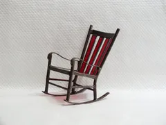 揺り椅子Ⅲ（手のひらサイズ、ステンドグラス）