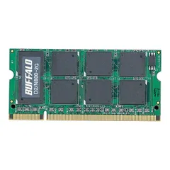 2024年最新】BUFFALO ノートパソコン用DDR2メモリー 2GBの人気アイテム