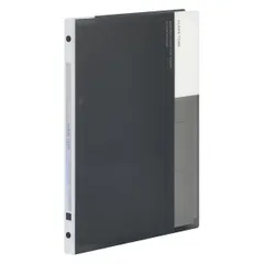 マルマン バインダー クリーントーン スリムタイプ B5 26穴 ブラック F019-05 （1点）