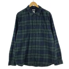 古着 ギャップ GAP チェック柄 長袖 フランネルシャツ メンズXL/eaa363929