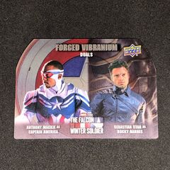 Anthony Mackie / アンソニー・マッキー Sebastian Stan / セバスチャン・スタン 2022 マーベル ファルコン&ウィンター・ソルジャー Forged Vibranium Dual #DFV-1