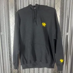ROUTE LOGO & カタカナLogo & カタカナ Dark Gray X Yellow パーカーのサムネイル
