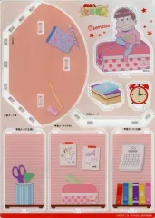 【中古】アクリルスタンド・アクリルパネル おそ松 アクリルアートスタンド 「おそ松さん キャラポップストア ～文具松さん～」