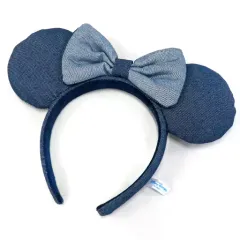 【中古】アクセサリー(非金属) ミニーマウス カチューシャ(デニムカラー) 「ディズニー」 東京ディズニーリゾート限定