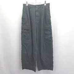 ◇ Θ FREAK'S STORE フリークスストア コットン100% カーブパンツ サイズM ブラック メンズ E  【1503310005424】