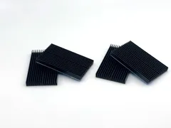 新品 放熱 フィン 冷却 アルミ チップ シンク ヒート 黒4個 GAJUMAR