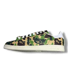 未使用品 国内正規 A BATHING APE adidas Originals Stan Smith コラボ ベイプカモ スタンスミス スニーカー アディダス エイプ IG8949 26cm  98766A1