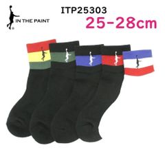 INTHEPAINT インザペイント ソックス 靴下 バスケットボール ITP25303 25-28cm
