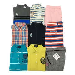 中古 レディース パーリーゲイツ PEARLY GATES 半袖ポロシャツ 1(M) まとめ売り10点