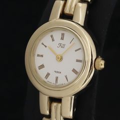 FENDI 640L カメレオン 腕時計 クォーツ ゴールド レッド 稼働 - メルカリ