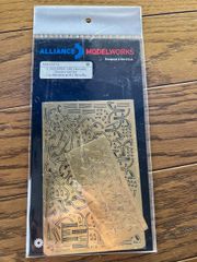 【Alliance Model Works】（NW35015）1/350 日本海軍艦船用 ボートダビットセット