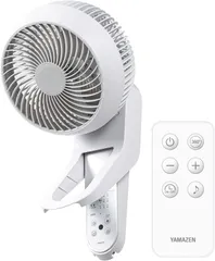 【未使用・美品】YAMAZEN 山善 壁掛DCサーキュレーター 扇風機 楽天市場】【20％ポイント還元 8/27 9:59迄】 360°首振り DC