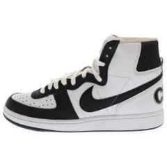 NIKE (ナイキ) ×COMME des GARCONS TERMINATOR HIGH SP CDG コムデギャルソン ターミネーター ハイカットスニーカー ホワイト/ブラック US9/27.0cm FD4159-101
