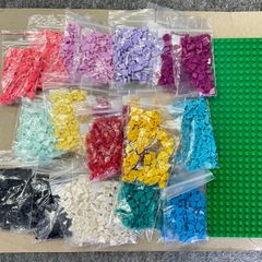 【限定バルク品・新品】LEGO %25269 タイル 1x1（扇形） 13色 全3,000ピース ＋ おまけ（16x32のベースプレート）