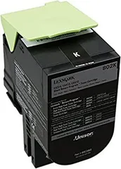 Lexmark 802k Return Program Toner Cartridge - Black