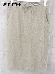 ◇ UNITED ARROWS ユナイテッドアローズ ラメ入り 膝下丈 タイト スカート サイズ38 ベージュ ゴールド レディース 【中古】 【1002801294229】