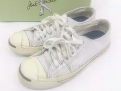 ◇ CONVERSE JACK PURCELL 1B984 スニーカー シューズ サイズ 23㎝ ホワイト レディース E  【1303280002078】