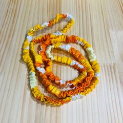 授乳ストラップ　ハンドメイド　オレンジ