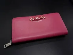 ■美品■ MARC JACOBS マークジェイコブス レザー キャンディ ラウンドファスナー 長財布 ウォレット ピンク系 DH3409