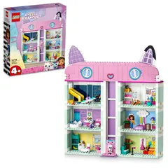 【人気商品】誕生日 プレゼント ブロック 玩具 知育 男の子 おもちゃ 女の子 子供 4歳 ギャビーのドールハウス 5歳 6歳 ギャビーのドールハウス ごっこ遊び おままごと お人形 レゴ(LEGO) ドール 10788のサムネイル