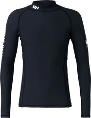 ヘリーハンセン Helly Hansen マリン ロングスリーブチームラッシュガード L/S TEAM RASHGUARD メンズ レディース 熱中症対策 セーリング ヨット ボート UVカット 日焼け対策  HH82304 K ブラック
