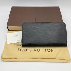 LOUIS VUITTON ルイヴィトン ジッピー オーガナイザー 長財布 エピ ブラック ラウンドファスナー シルバー金具 M60632 【中古】SAランク　3_80