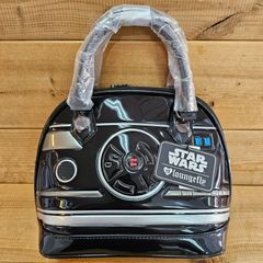 star wars loungefly ボバフェット エナメル ハンドバッグ - メルカリ