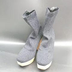 ■ Θ REDYAZEL レディアゼル チャンキーヒール ショート ブーツ サイズL ブラック レディース E  【1503060024119】