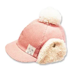☆ ピンクベージュ ☆ Sサイズ ☆ 耳あてCAP 耳付き キャップ ベビー 耳あてCAP ベビー帽子 キャップ 男の子 女の子 耳当て キッズ ぼうし 赤ちゃん 子ども 子供 冬 防寒 シャポックス 日本製 おしゃれ かわいい