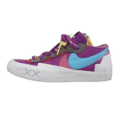 NIKE ナイキ DM7901-500 KAWS × sacai Blazer Low Purple Dusk カウズ × サカイ ブレーザー ロー パープルダスク スニーカー パープル系 27cm【中古】