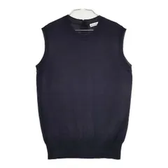 Steven Alan ノースリーブニット コットンリネン ベスト ネイビー レディース スティーブンアラン【中古】5-0824M∞