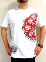 アステカ文明のＴシャツ　カレンダリオ　Mexico　古代文明　アステカの神々Ｔシャツ　メキシコ文明　メキシコエスニックＴシャツ