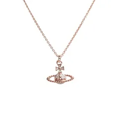 【ギフト対応可】ヴィヴィアンウエストウッド VIVIENNE WESTWOOD ネックレス MAYFAIR BAS RELIEF レディース ローズゴールド ファッション アクセサリー ジュエリー 人気 ブランド おしゃれ 誕生日 プレゼント ギフト 送料無料