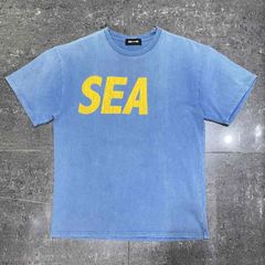 WIND AND SEA 23ss CRACK P DYE TEE SIZE-M ウィンダンシー クラックプリントダイド半袖Tシャツ 南堀江店