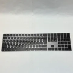 【動作確認済・美品】Apple/Magic/Keyboard/A1843/テンキー付き/JIS配列/スペースグレイ/USB充電ケーブル付/No.1126