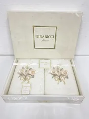 B-695【未使用品】　NINA RICCI　ニナリッチ　フェイスタオル　2枚セット　綿100％
