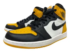 NIKE (ナイキ) AIR JORDAN 1 RETRO HIGH OG TAXI ハイカットスニーカー 555088-711 27cm US9 イエロー メンズ/045