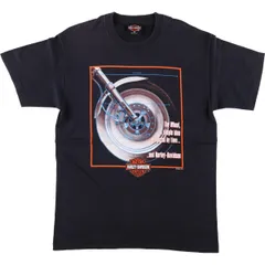 古着 00年代 ハーレーダビッドソン Harley-Davidson モーターサイクル バイクTシャツ USA製 メンズM相当/eaa579000のサムネイル
