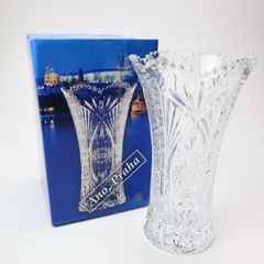 ラスカボヘミア 花瓶 22cm 500PK SVV-600 ボヘミアクリスタル - メルカリ