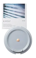 【在庫セール】【リフィル/詰め替え】なめらか素肌感 ファンデーション &wolf クリームファンデ 002 lightbeige クリームファンデ