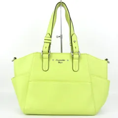 サマンサベガ トートバッグ ショルダーバッグ 肩掛け ブランド カバン 鞄 レディース イエロー Samantha Vega 【中古】