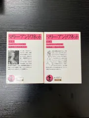 マリー・アントワネット　上下巻　シュテファン・ツワイク　2冊まとめ　岩波文庫