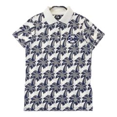 パーリーゲイツ PG 6 ヤシの木 ストレッチ ポロシャツ ゴルフ XL