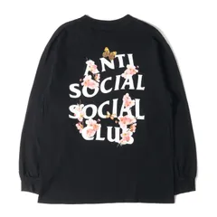 Anti Social Social Club アンチ ソーシャル ソーシャル クラブ Tシャツ サイズ:M チェリーブロッサム ブランドロゴ クルーネック ロングスリーブ Tシャツ 長袖 ブラック 黒 トップス カットソー ブランドのサムネイル