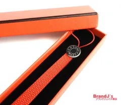 未使用 エルメス HERMES セリエ 携帯 ストラップ オレンジ /34823のサムネイル