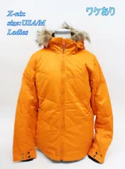 ワケあり X-nix エクスニクス レディース スノーボードジャケット オレンジ USA/M XNWB9017 スポーツ R2409-246