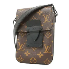 【マカサー キャンバスで魅せる】LV 縦型 Sロック ウォレット Sロック ヴェルティカル・ウェアラブル ウォレット モノグラム