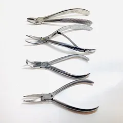 値下げ不可！矯正歯科 プライヤー セット 18ピースの基本的な歯科矯正歯科用器具コンポジットキット